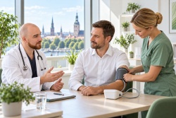 Darbinieku veselības pārbaude uzņēmumā